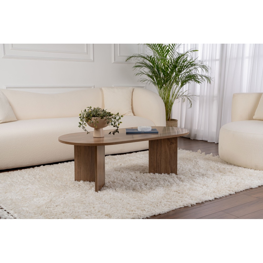 Mesa de centro NEL nogal