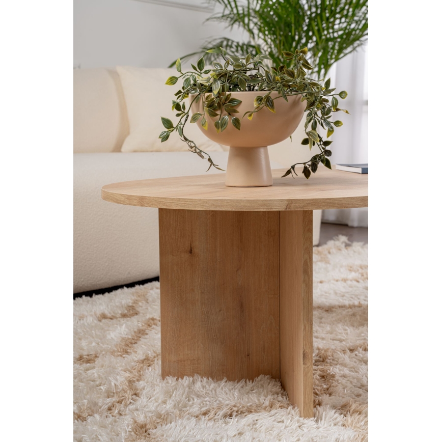 Mesa de centro NEL roble