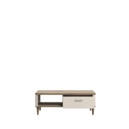 Mesa de centro NOR marrón/beige