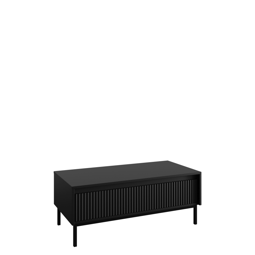 Mesa de centro OZMI 40x100 cm, negra