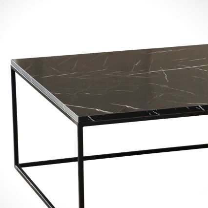 Mesa de centro ROYAL 43x75 cm negro