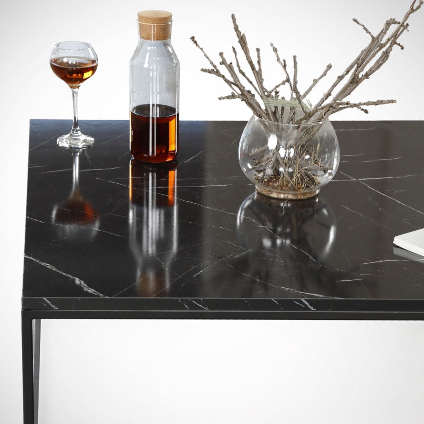 Mesa de centro ROYAL 43x75 cm negro