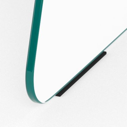 Mesa de centro SANOS 80 cm, cristal transparente