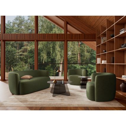 Mesa de centro SANOS 80 cm gris ahumado