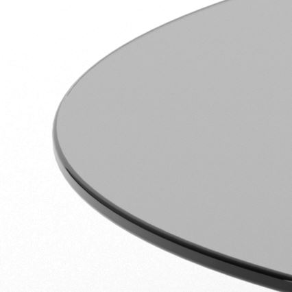 Mesa de centro SANOS 80 cm gris ahumado