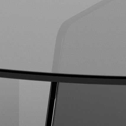 Mesa de centro SANOS 80 cm gris ahumado