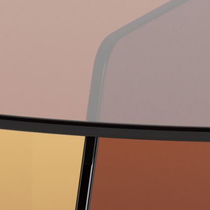 Mesa de centro SANOS de 80 cm, marrón ahumado