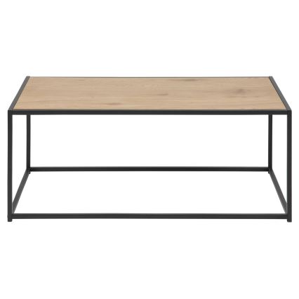 Mesa de centro SARON roble/negro