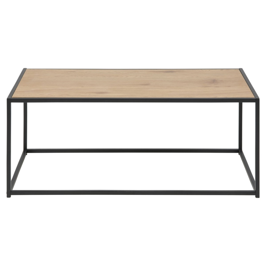 Mesa de centro SARON roble/negro