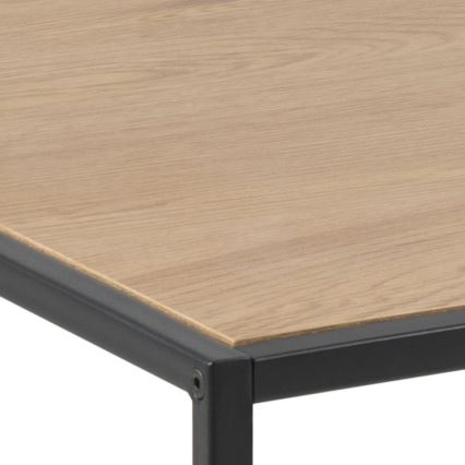 Mesa de centro SARON roble/negro