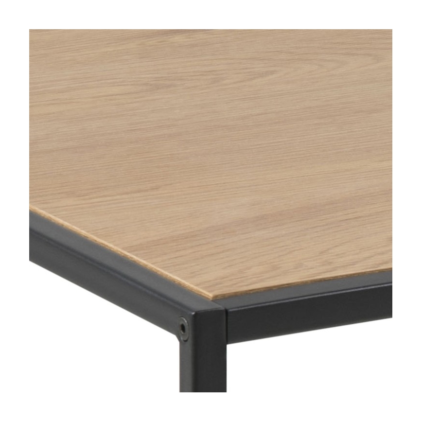 Mesa de centro SARON roble/negro