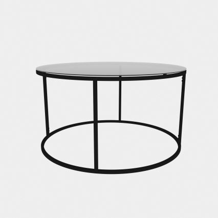 Mesa de centro STARTIS 80x45 cm negro