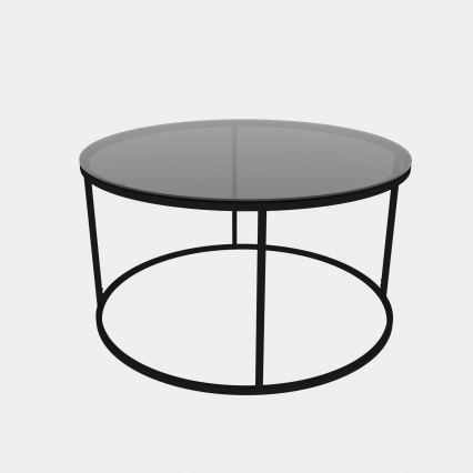 Mesa de centro STARTIS 80x45 cm negro