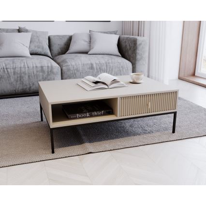 Mesa de centro SUE beige/cachemir