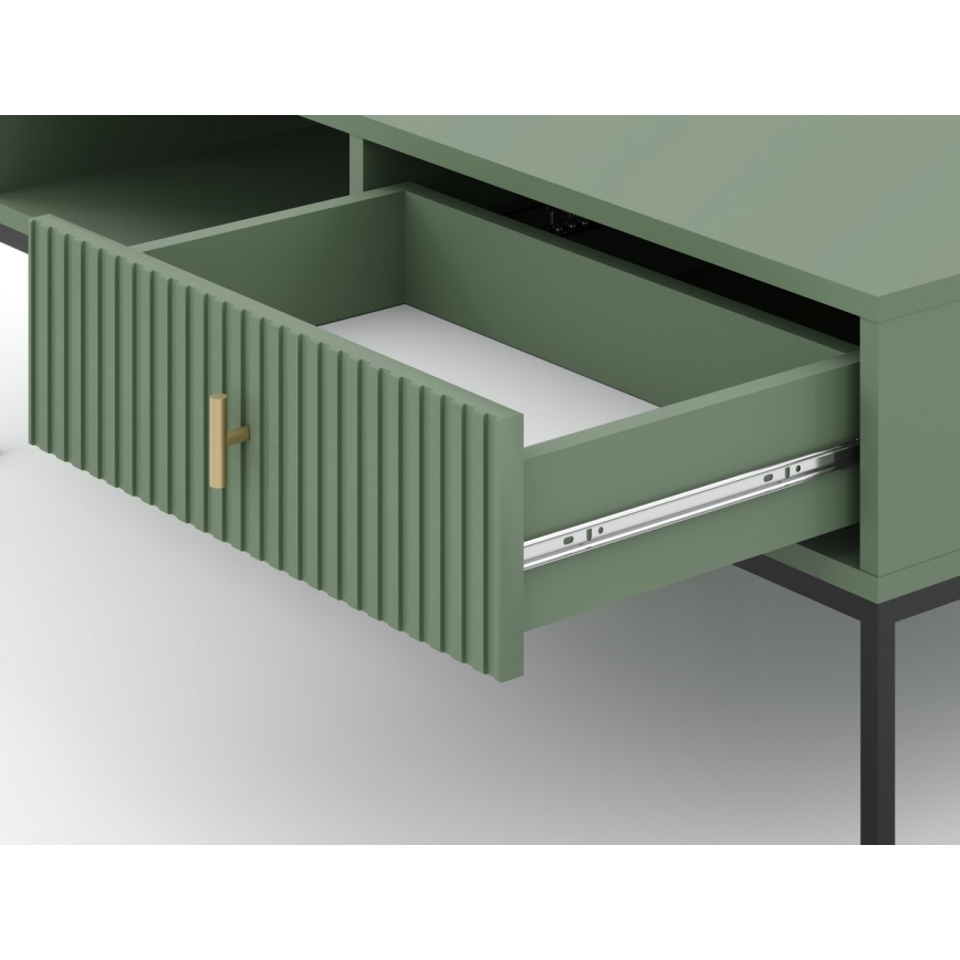 Mesa de centro SUE verde/negra