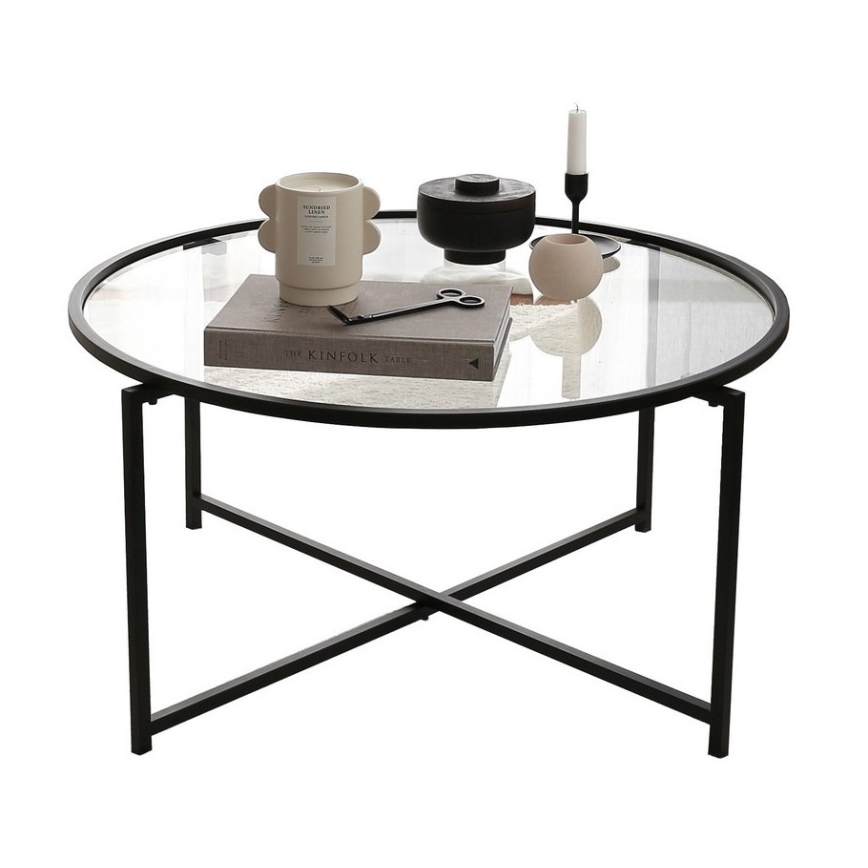 Mesa de centro SUN 40x83 cm negro