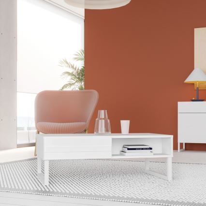 Mesa de centro TARO blanca