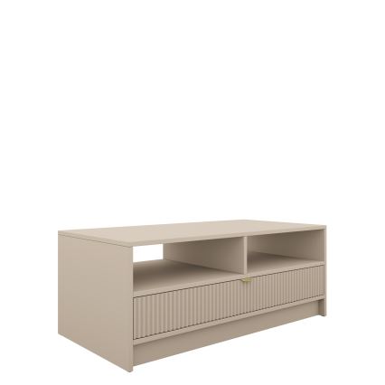Mesa de centro TIRENO 40x100 cm beige