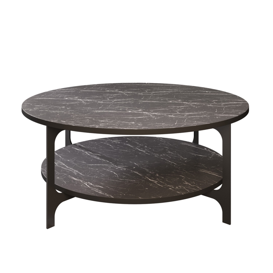 Mesa de centro VERSY 37x90 cm negro