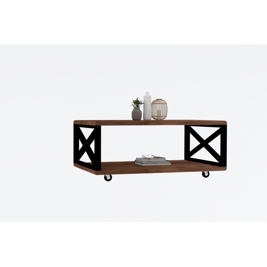 Mesa de centro YUSO 42,5x98 cm pino
