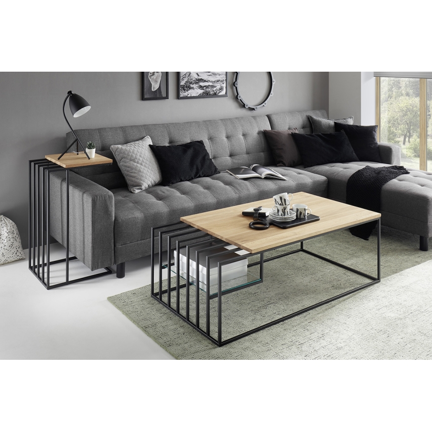 Mesa de centro ZAIRA en roble