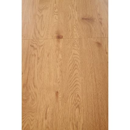 Mesa de comedor BALNOR roble/negro