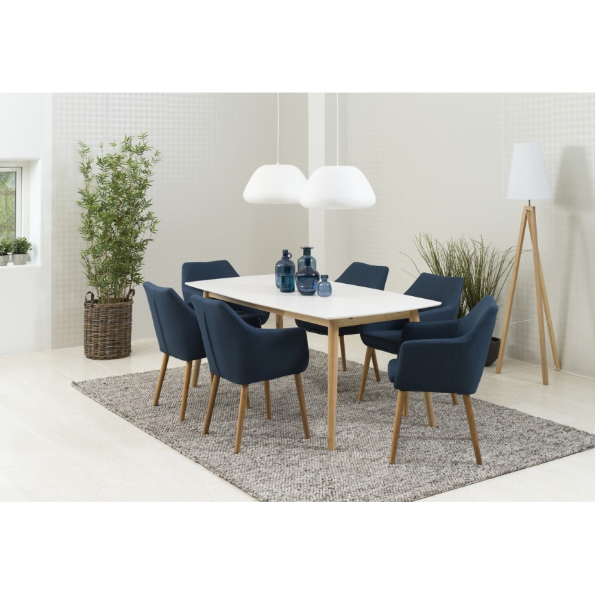 Mesa de comedor BERG blanco