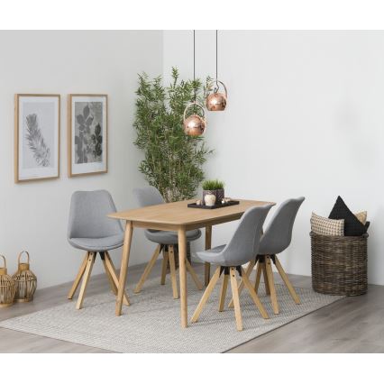 Mesa de comedor BERG roble