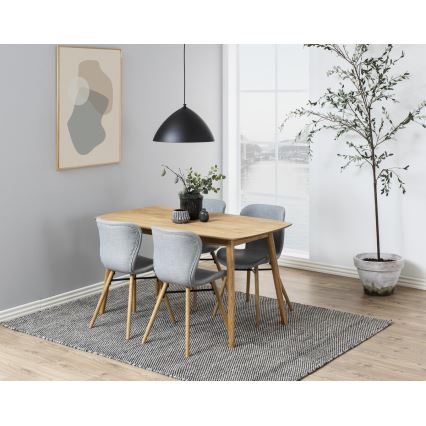 Mesa de comedor BERG roble