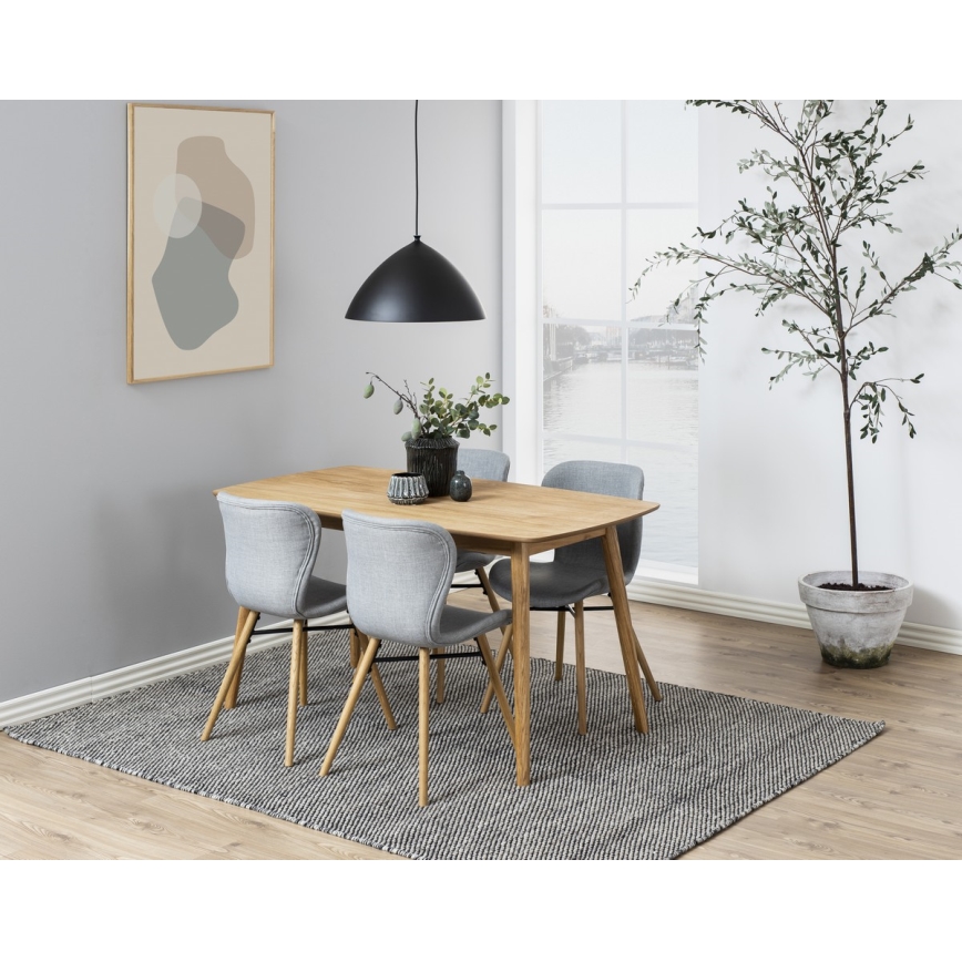 Mesa de comedor BERG roble