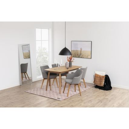 Mesa de comedor BERG roble