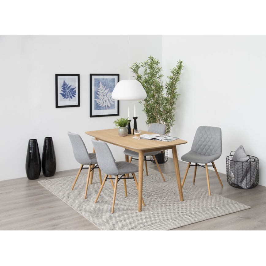 Mesa de comedor BERG roble