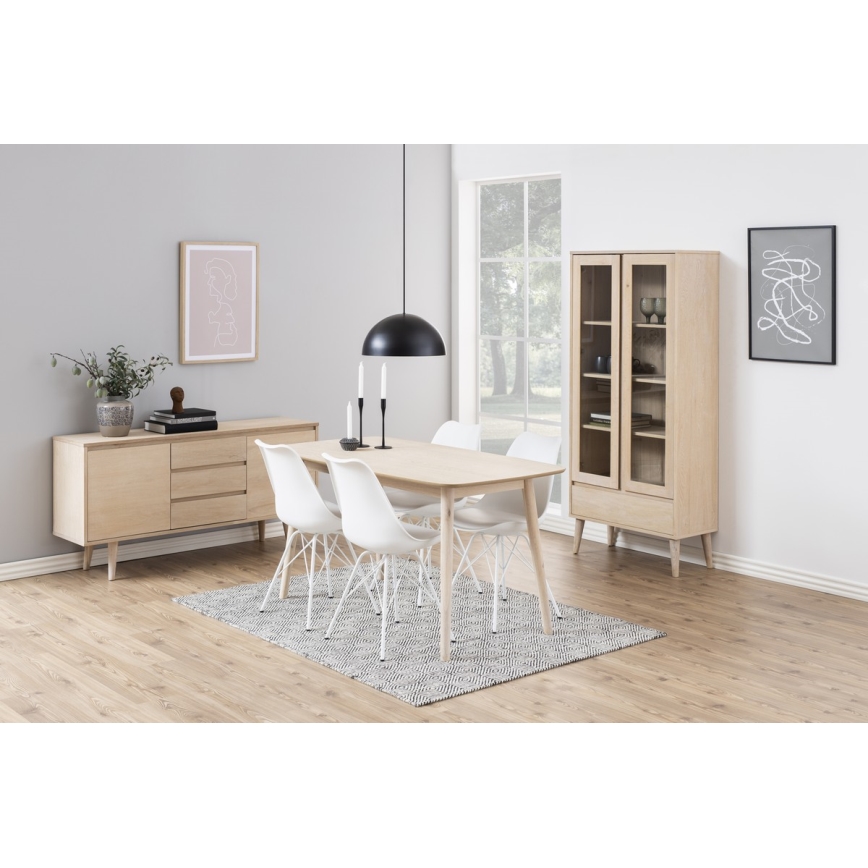 Mesa de comedor BERG roble