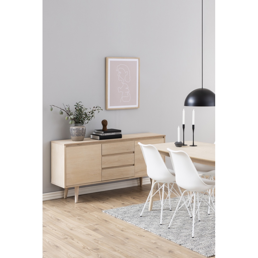 Mesa de comedor BERG roble