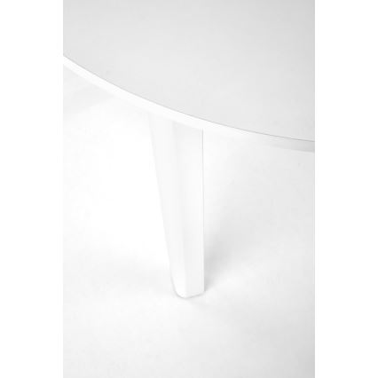 Mesa de comedor CALMIO blanca