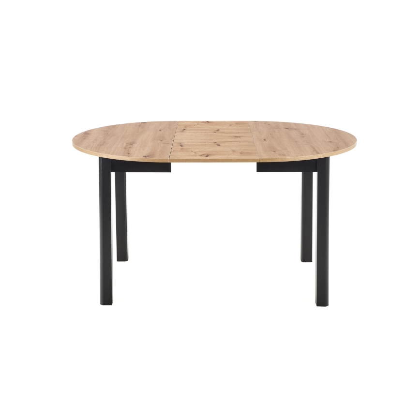 Mesa de comedor CALMIO roble artisan/negro