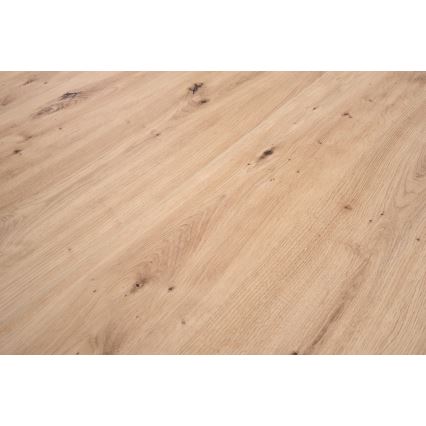 Mesa de comedor CALMIO roble artisan/negro