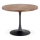 Mesa de comedor CARMELO 75x100 cm negro/marrón