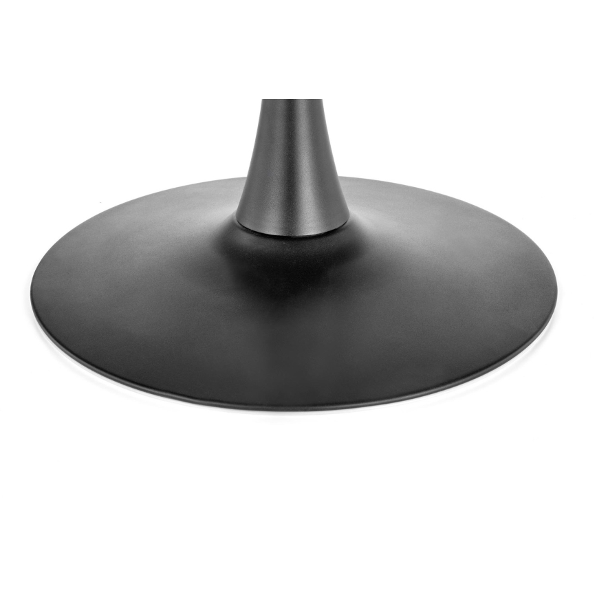 Mesa de comedor CARMELO 75x100 cm negro/marrón
