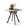 Mesa de comedor extensible ARTUR beige/negro