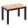 Mesa de comedor extensible DOO roble artisan/negro