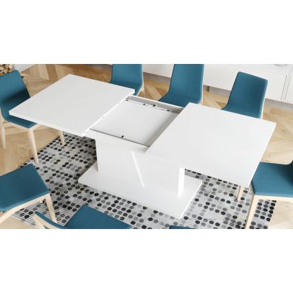 Mesa de comedor extensible NINO blanca