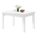 Mesa de comedor extensible para 12 personas RALF, 120/270x90 cm, blanca