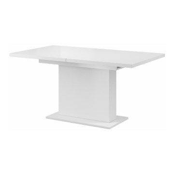 Mesa de comedor extensible STRAP 160/200 x 90 cm blanca