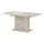 Mesa de comedor extensible STRAP, gris hormigón