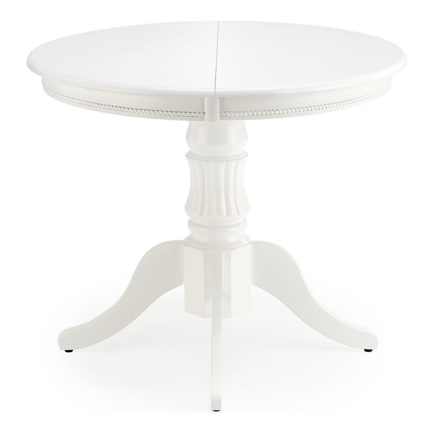 Mesa de comedor extensible WILLIAM blanca