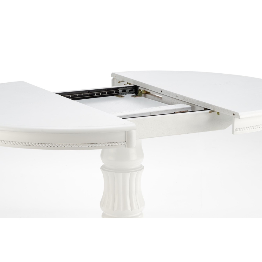 Mesa de comedor extensible WILLIAM blanca