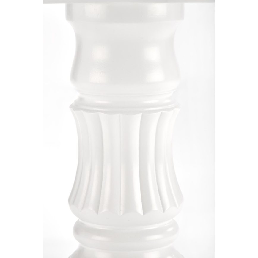Mesa de comedor extensible WILLIAM blanca