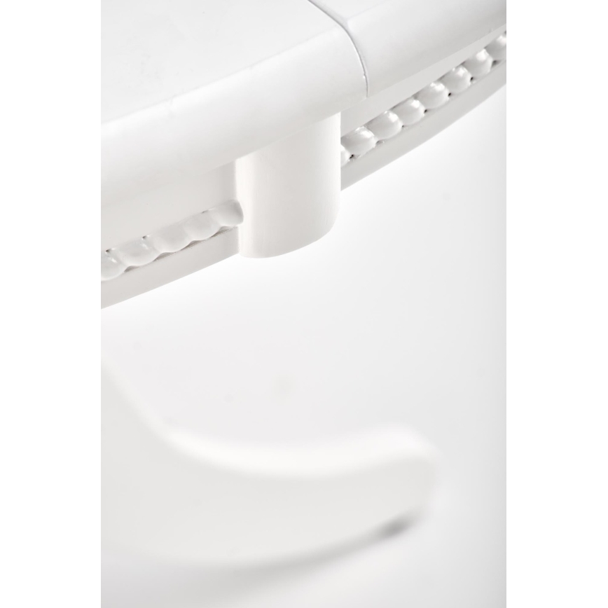 Mesa de comedor extensible WILLIAM blanca