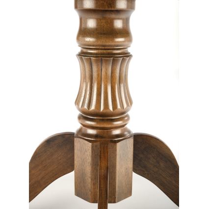 Mesa de comedor extensible WILLIAM en nogal